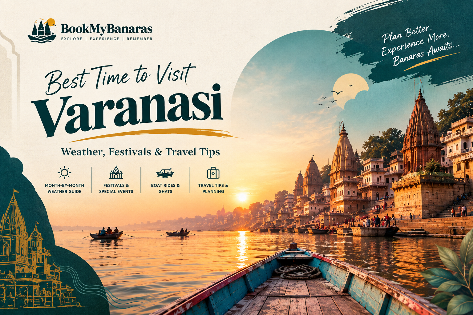 Best Time to Visit Varanasi 2026: Weather, Festivals & Travel Tips