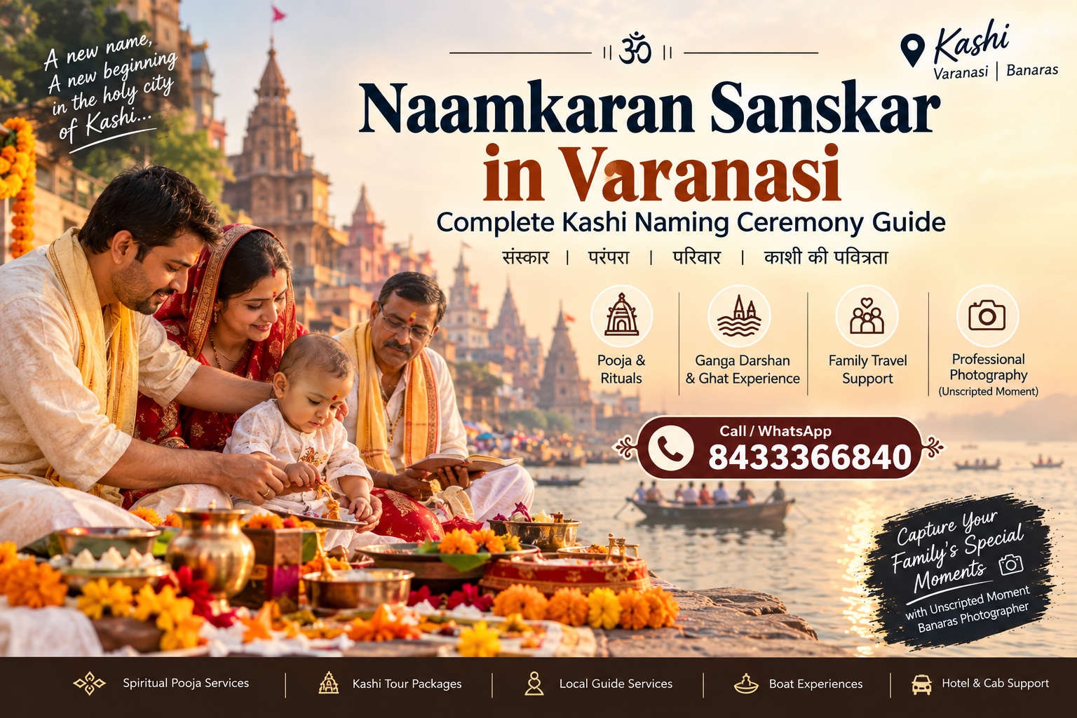 Naamkaran Sanskar in Varanasi: Complete Kashi Naming Ceremony Guide